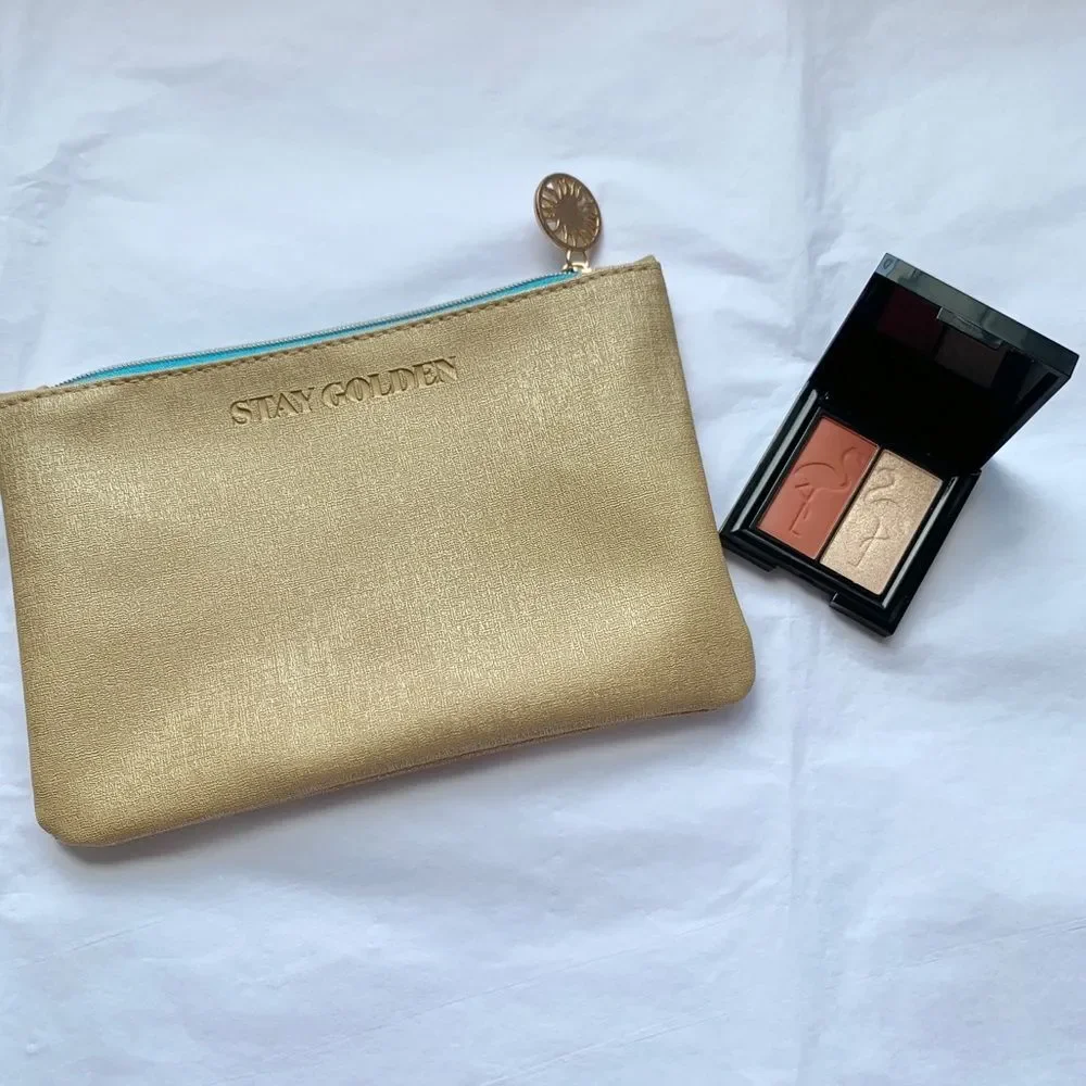 2/$15! SHAINA B MIAMI Dazzling Eye Duo Soca & Bacchanal Eyeshadow Compact New!